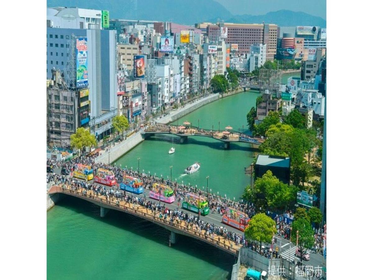 Court Hotel Fukuoka Tenjin - Vacation Stay 42334V المظهر الخارجي الصورة